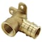 Apollo 3/4 in. Brass PEX-A Expansion Barb x 1/2 in. FPT Adapter Reducing 90-Degree Drop-Ear Elbow EPXDEE3412 - alternate 2